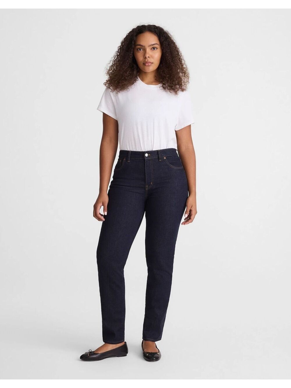 NWT Madewell The Tall Curvy Jules Slim-Straight Jean - Size 31 Tall - MSRP $148
